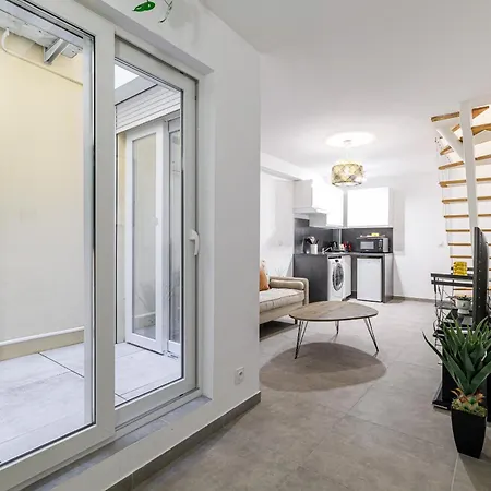 1 Bdr Duplex Downtown - Ac Lägenhet Nice