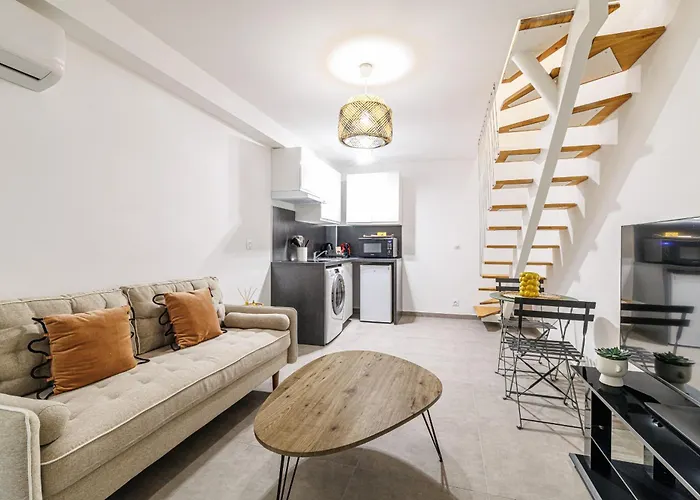 1 Bdr Duplex Downtown - Ac アパート *